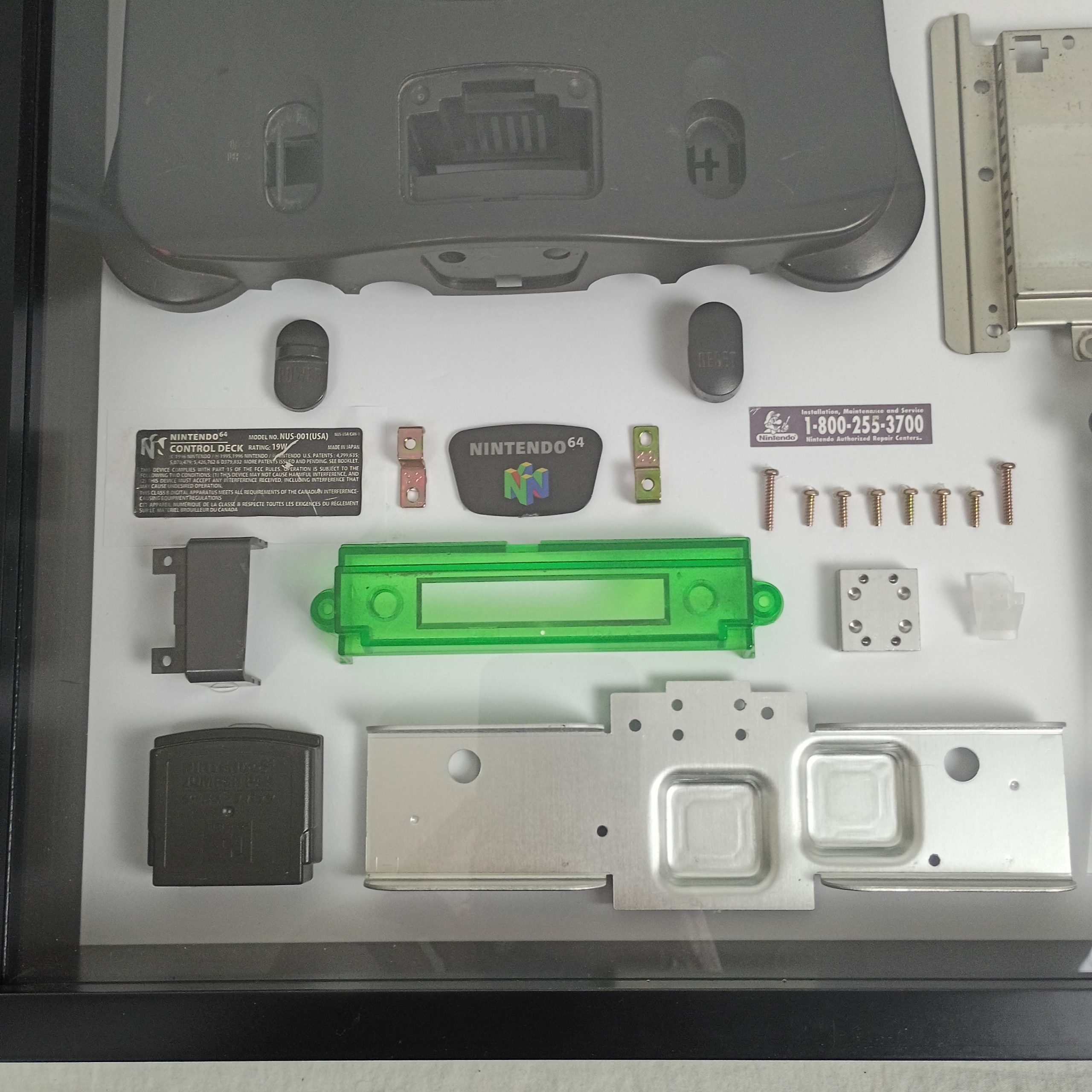 N64 Nintendo 64 Deconstructed Console Wall Art - Image 8