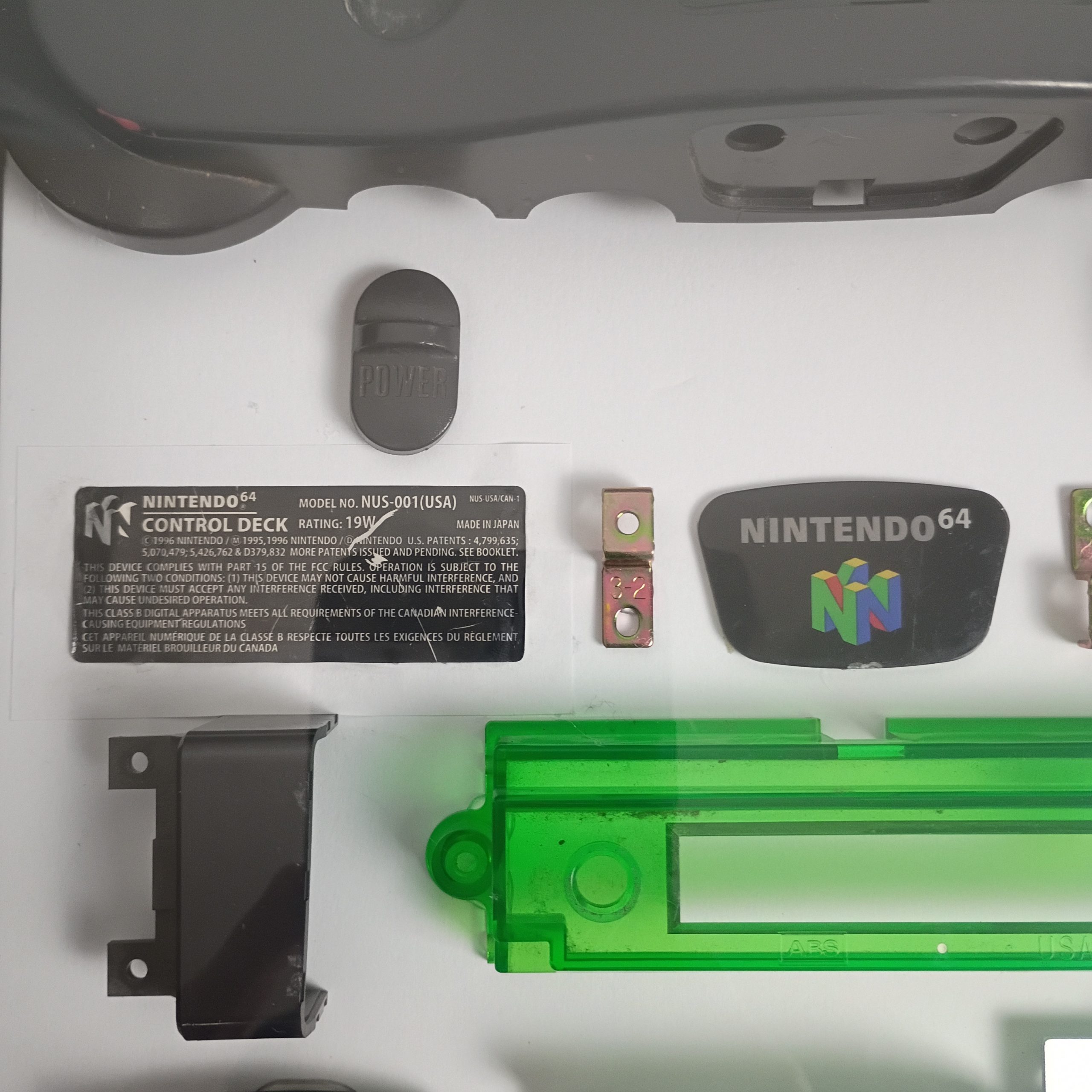 N64 Nintendo 64 Deconstructed Console Wall Art - Image 9